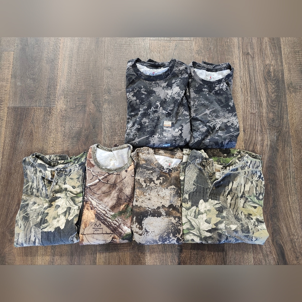 Bulk Camo Tshirts